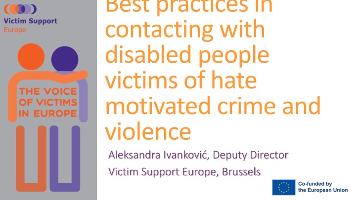 best practices in contacting with disabled people n.w