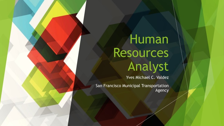 human resources analyst yves michael c valdez n.w