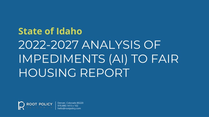 state of idaho n.w
