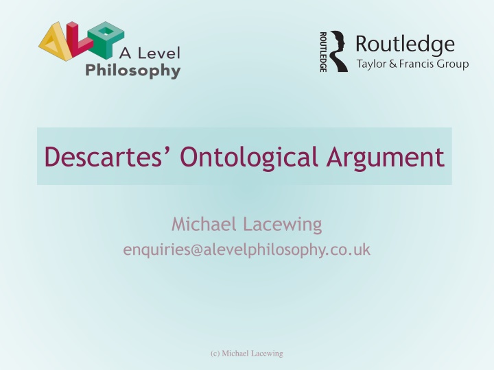 descartes ontological argument n.w
