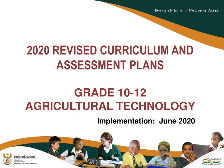 2020 revised curriculum and assessment plans n.w