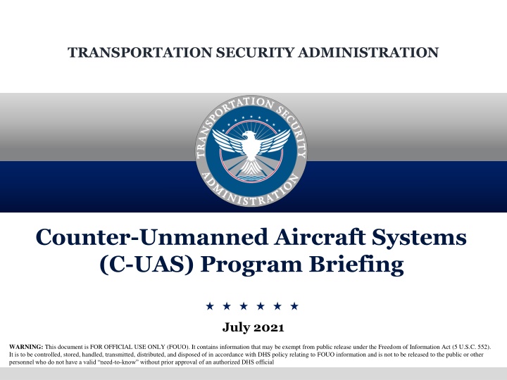 transportation security administration n.w
