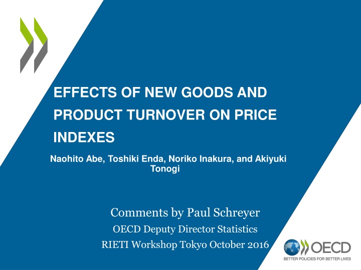 Effects of New Goods and Product Turnover on Price Indexes