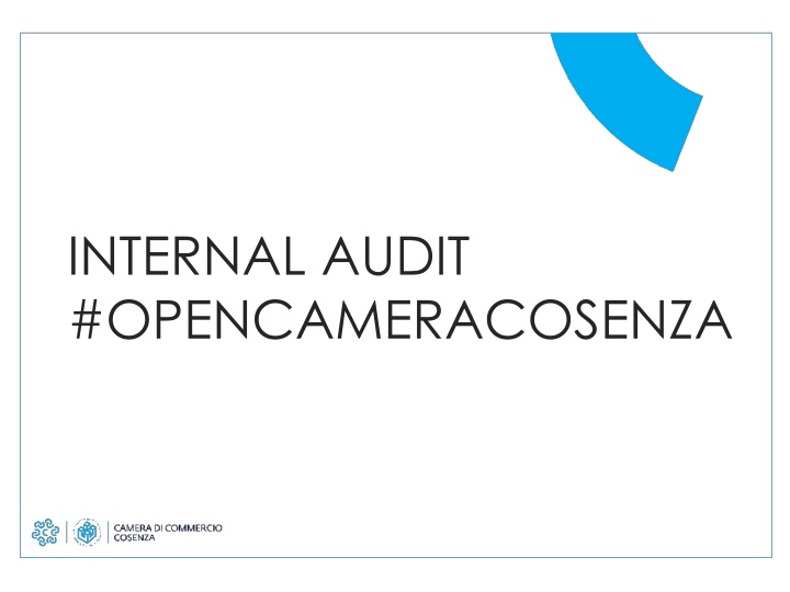 internal audit opencameracosenza n.w