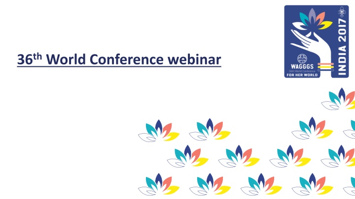 36 th world conference webinar n.w