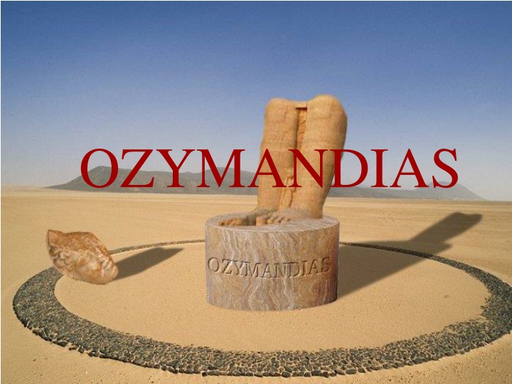 ozymandias n.w