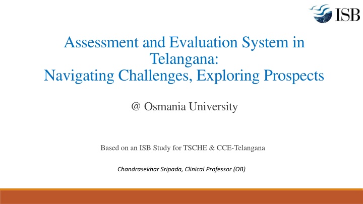 assessment and evaluation system in telangana n.w