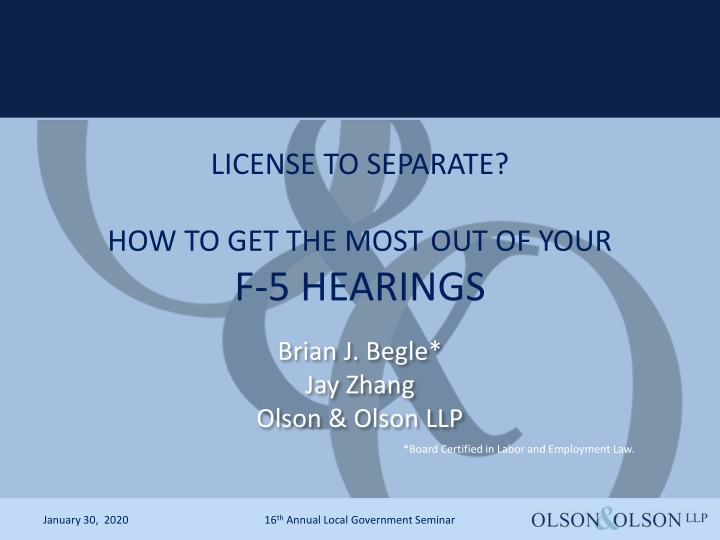 license to separate n.w