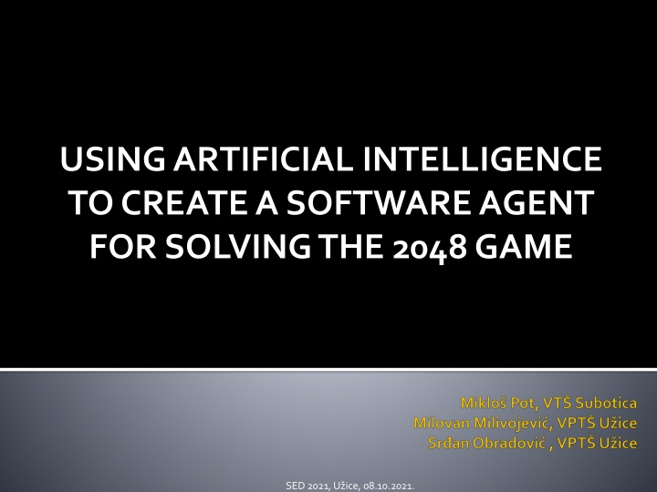 using artificial intelligence to create n.w