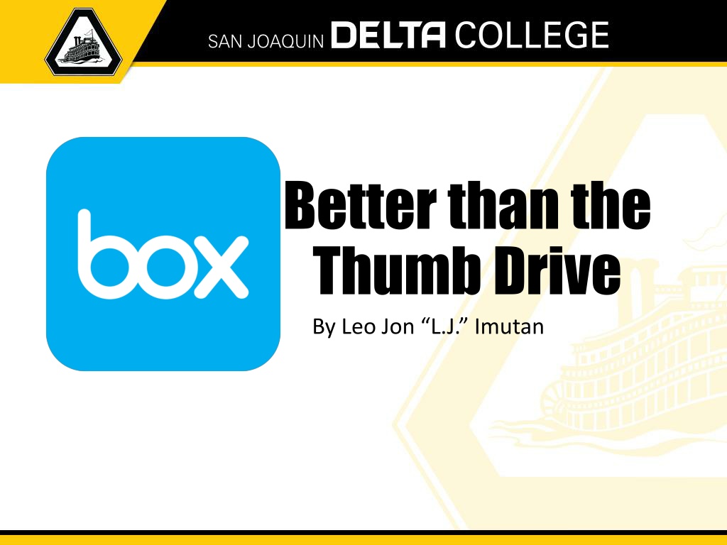 better than the thumb drive by leo jon l j imutan n.w