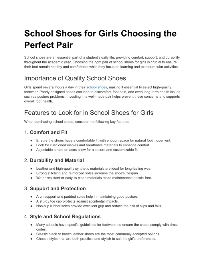 school shoes for girls choosing the perfect pair n.w