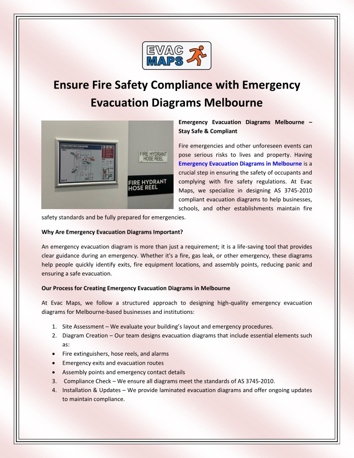 ensure fire safety compliance with emergency n.w