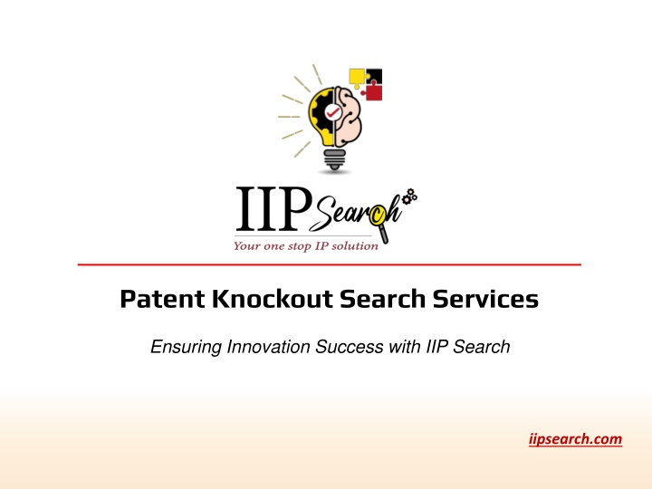 Patent Knockout Search Services | IIP Search