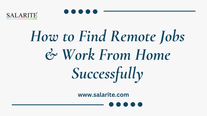 how to find remote jobs work from home n.w