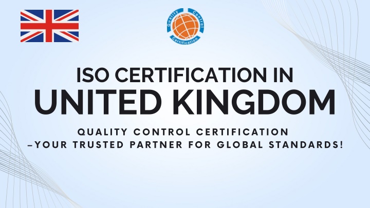 iso certification in united kingdom n.w