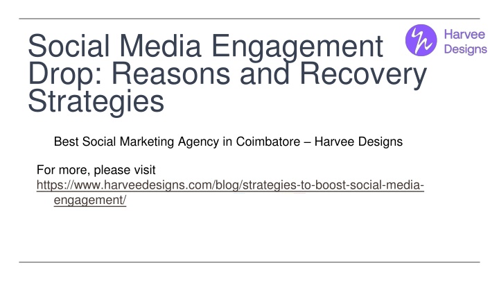 Social Media Engagement Drop - Reasons and Recovery Strategies