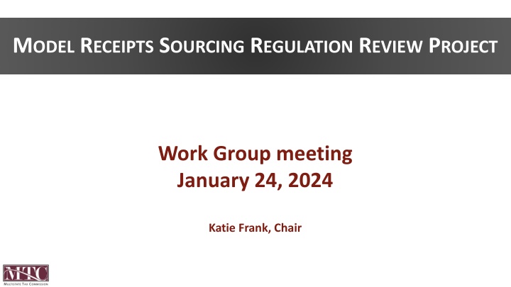 Work Group meeting