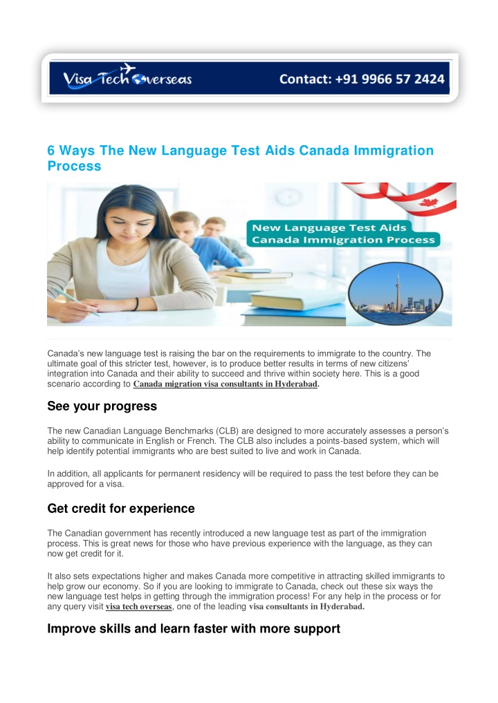 6 ways the new language test aids canada n.w