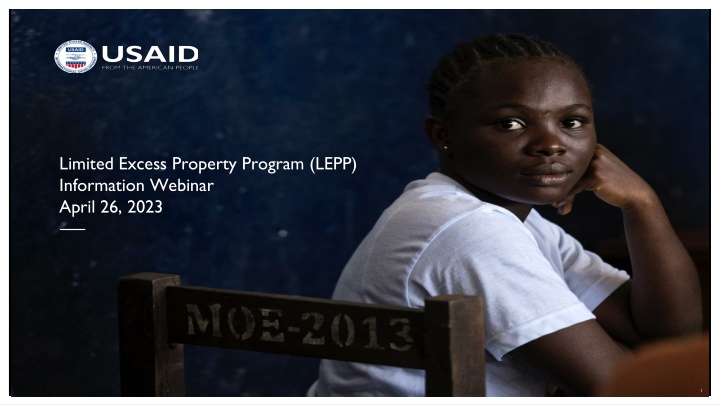 Limited Excess Property Program (LEPP) Overview and Benefits