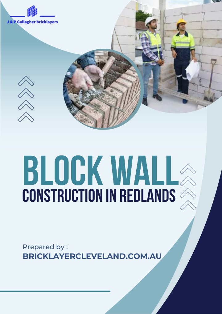 block wall construction in redlands n.w