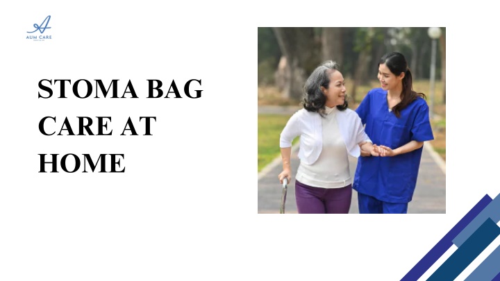 stoma bag care at home n.w