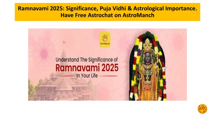Ramnavami 2025  Significance, Puja Vidhi & Astrological Importance Have Free Astrochat on AstroManch
