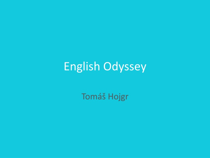 english odyssey n.w