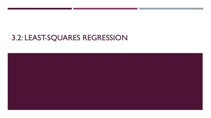 3 2 least squares regression n.w