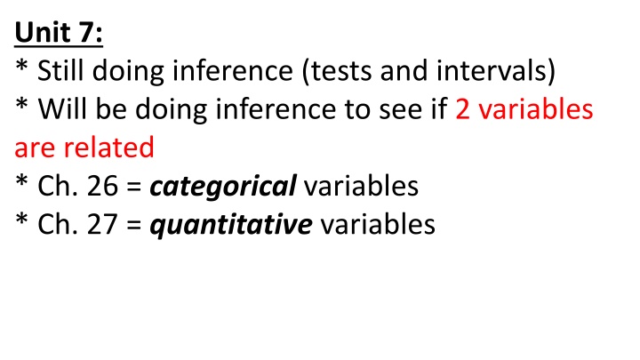 unit 7 still doing inference tests and intervals n.w