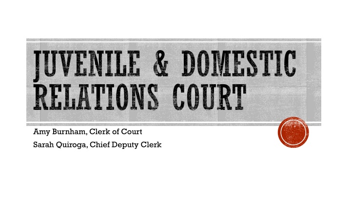 juvenile domestic relations court n.w