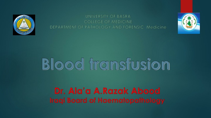 blood transfusion n.w