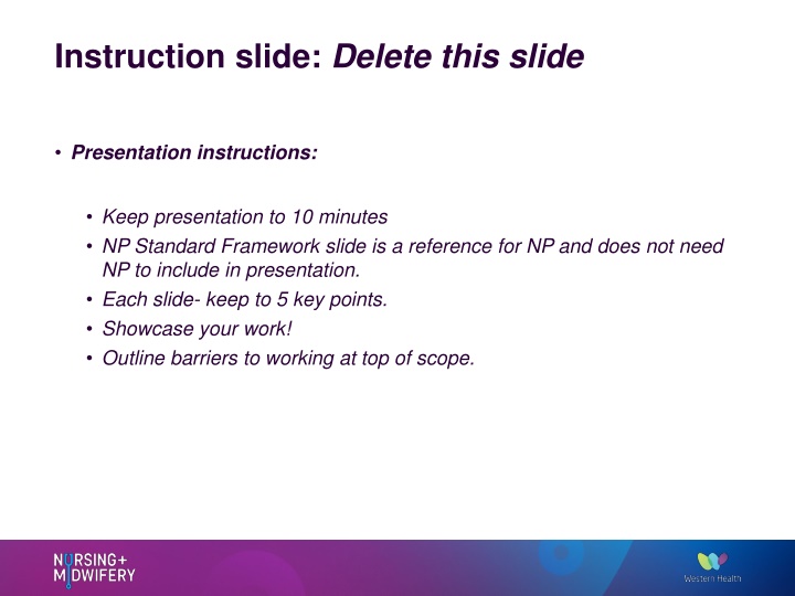 instruction slide delete this slide n.w