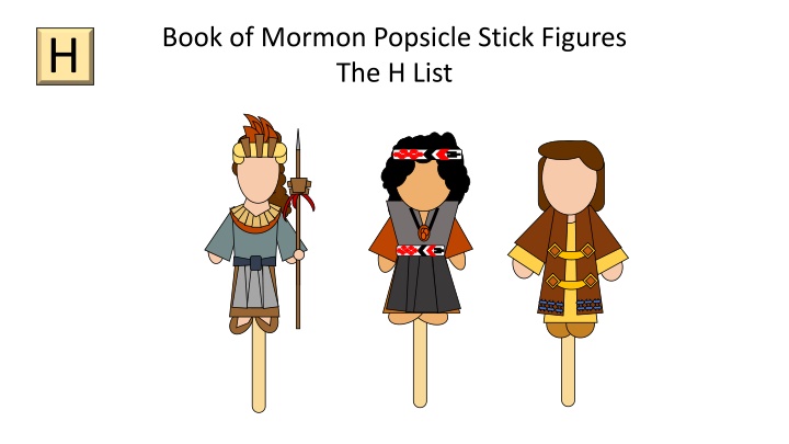 book of mormon popsicle stick figures the h list n.w