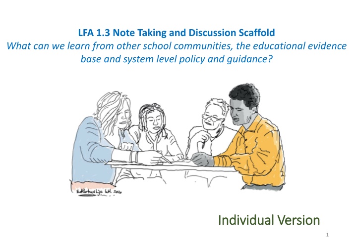 lfa 1 3 note taking and discussion scaffold what n.w