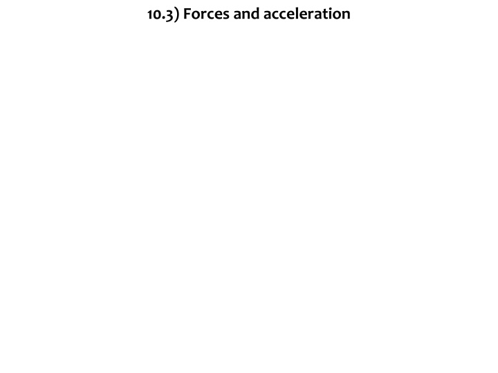 10 3 forces and acceleration n.w