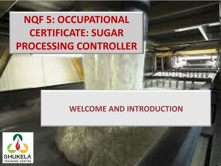 nqf 5 occupational certificate sugar processing n.w
