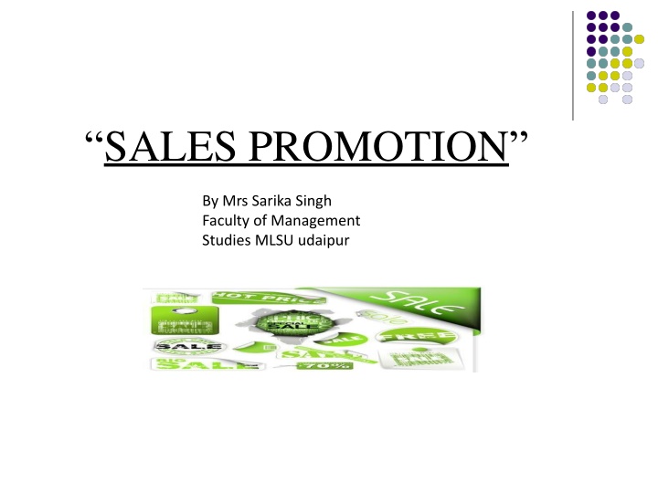 sales promotion n.w