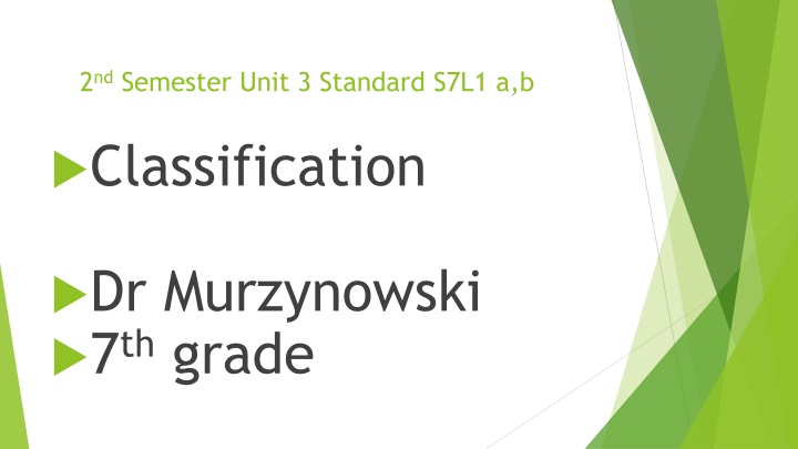 2 nd semester unit 3 standard s7l1 a b n.w