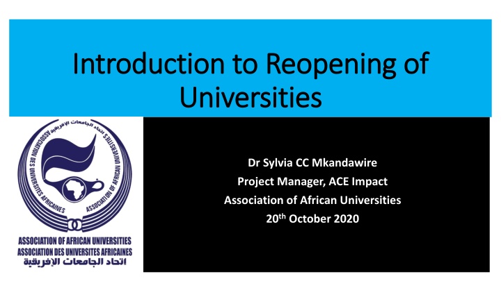 introduction to reopening of introduction n.w