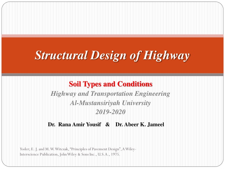 structural design of highway n.w