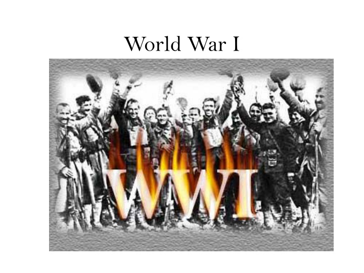 world war i n.w