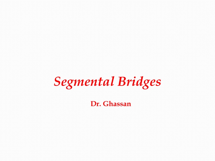 segmental bridges n.w