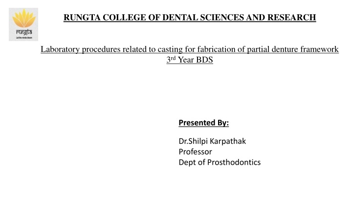 rungta college of dental sciences and research n.w
