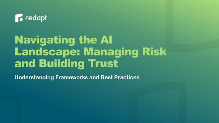navigating the ai landscape managing risk n.w