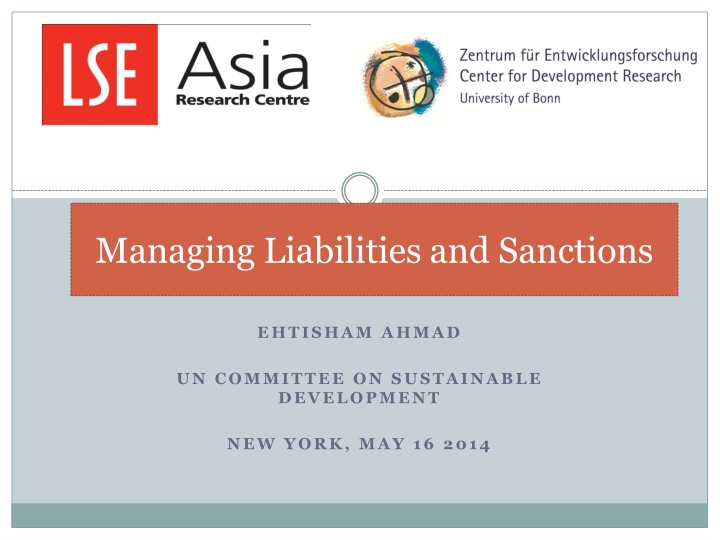 managing liabilities and sanctions n.w