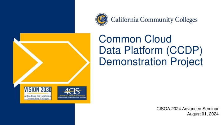 common cloud data platform ccdp demonstration n.w