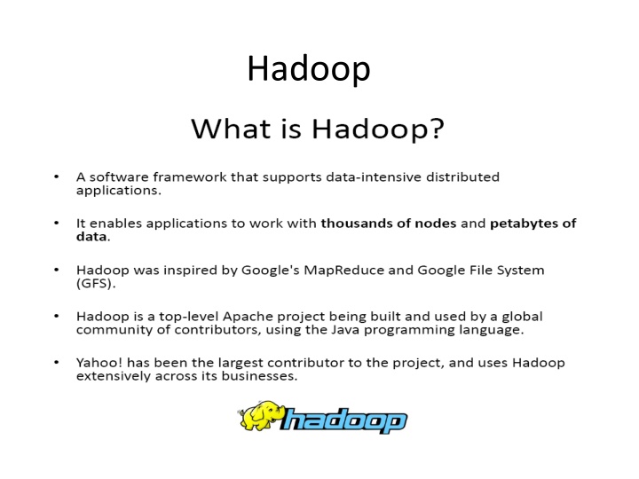 hadoop n.w