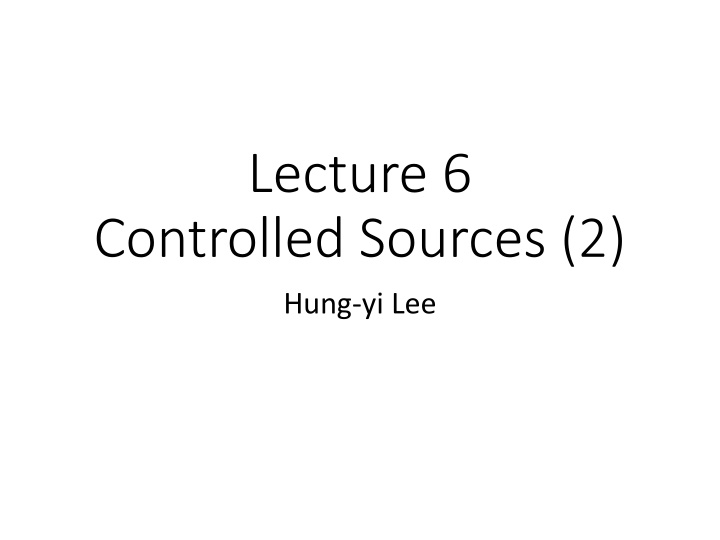 lecture 6 n.w