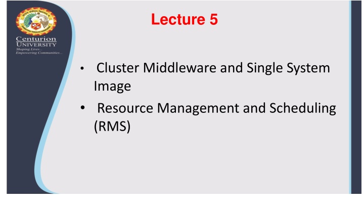 lecture 5 n.w