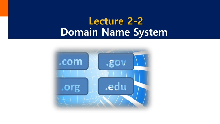 lecture 2 2 domain name system n.w